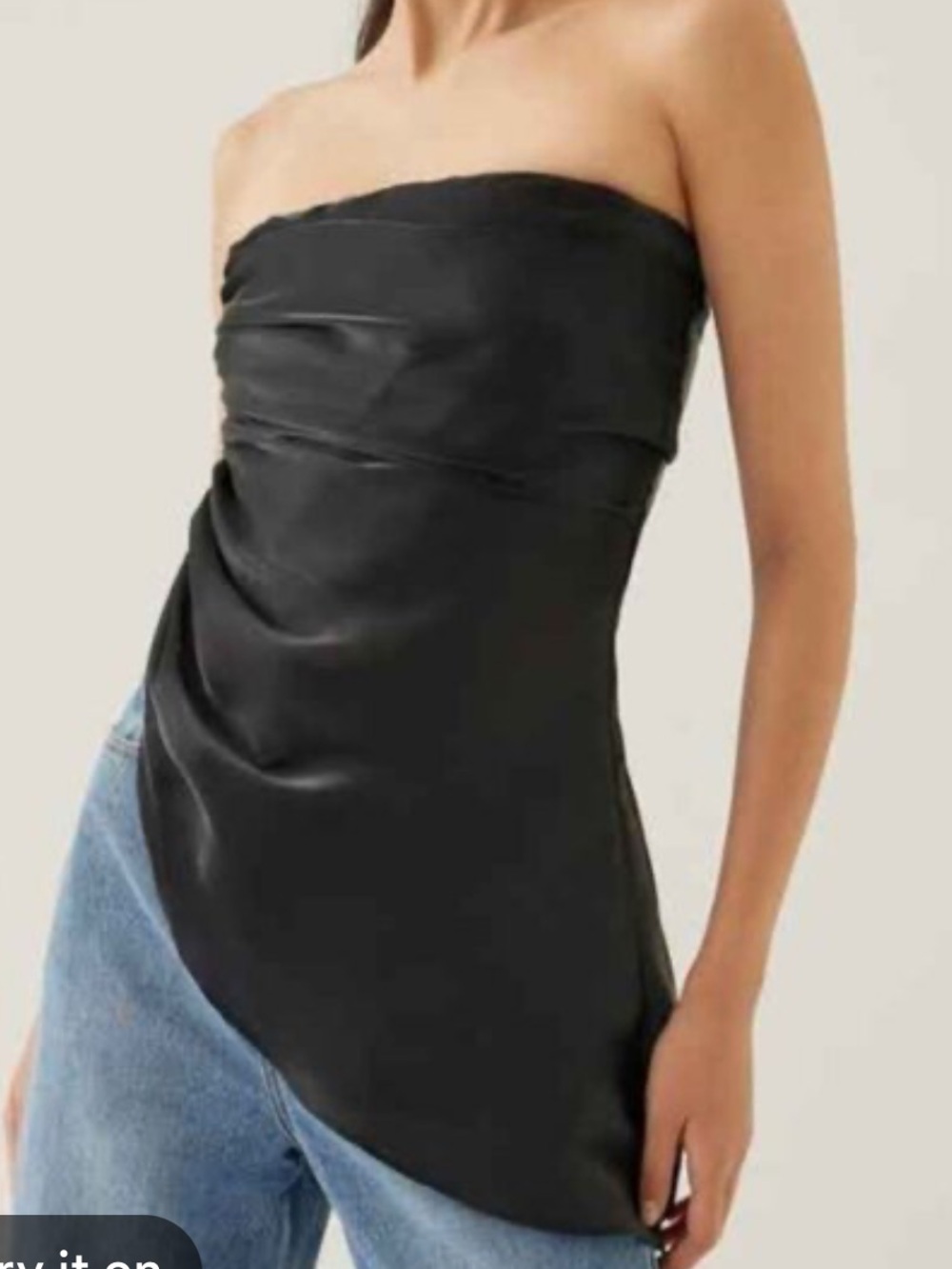 Commense Drap Tube Top (L)